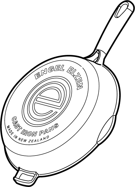 The EngelElzen Cast Iron Pan