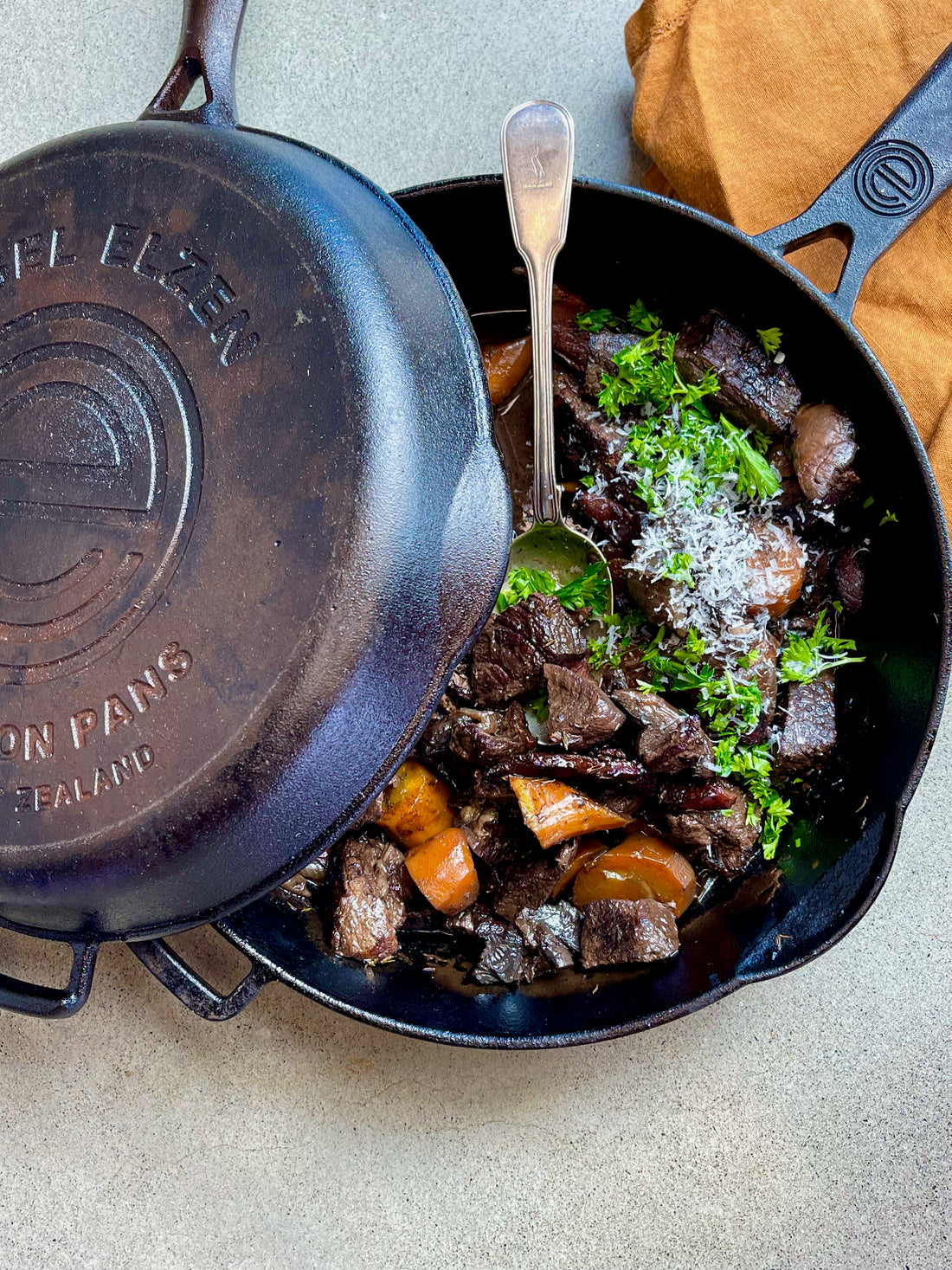 Slow Fired Beef & Mushroom Casserole